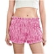 thumbnail image 1 of Pantalones de Cintura Elástica para Mujeres Primavera Y Verano Lindo Cintura Elástica Hinchada Nueva Impresión Pantalones Cortos Casuales, 1 of 9