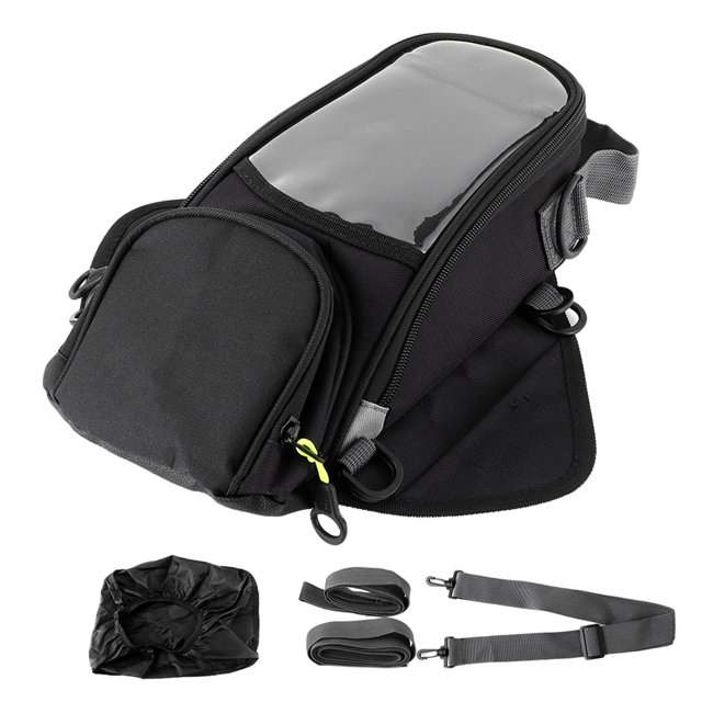 Bolsa para tanque de aceite de motocicleta Magnética con funda para teléfono GPS Equipaje de motocicleta impermeable