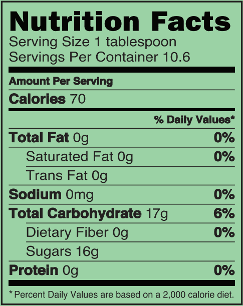 Village Batch Raw Organic Chestnut Honey 8.5oz