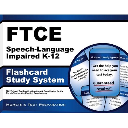 Ftce Speech Language Impaired K 12 Flashcard Study System