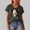 Dolly Shirt-Black4, variant on JINGTIAN Dolly Women's Shirt Country Music Graphic T-Shirt Vintage Western Tee Short Sleeve Crew Neck Nashville Concert Top for Fans