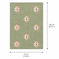 thumbnail image 3 of Sahpxhe Christmas Flannel Throw Blanket with Christmas Ball Design,Ultra Soft Reversible Winter Blanket for Couch and Bed,Cozy Christmas Home Decor,39.4x27.6in Green-S, 3 of 6
