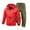 Red, variant on Men's Slim Fit Suit Spring Autumn Punching Jacket Coat Casual Men Hooded Solid Color Men Jacket Outdoor Sports Set Vacation Beach Outfits