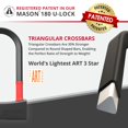 thumbnail image 3 of Candado en U para bicicleta Seatylock Mason de 18 cm, resistente y antirrobo, 3 of 6