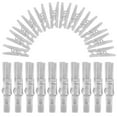 thumbnail image 1 of MIANGASTORE 50pcs Small Clear Clothes Clothes Clothespins Transparent Clear Clips Binder Photo Clips Hanging Spring Clips Clamps for Hanging Clothes Photos Picture File, 1 of 6