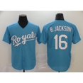 thumbnail image 1 of Baseball Royals Jersey Fan Elite Version Royals 16# B.Jackson Replica Player Name Jersey, 1 of 2