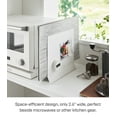 thumbnail image 3 of Yamazaki Home Placemat Stand, White, Steel, Floating Design, 3 of 7