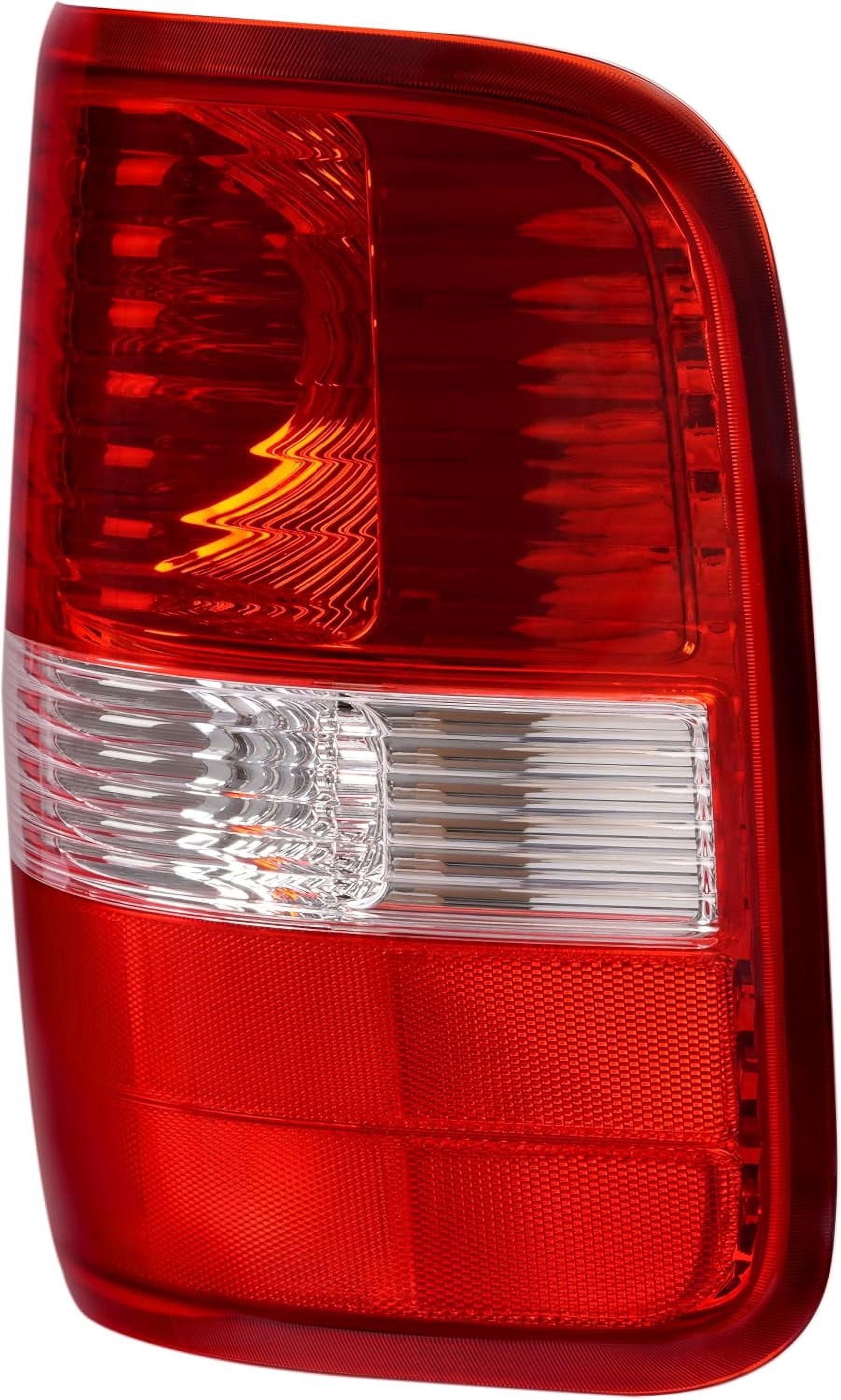 Kojem Right Taillight for 2004-2008 Ford F150 F-150 Replacement for 5L3Z13404CA Halogen Tail Light Rear Brake Lamp Passenger Side