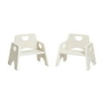 thumbnail image 1 of ECR4Kids Silla apilable de madera para niños pequeños, muebles para niños de 6 pulgadas, color blanco lavado, paquete de 2, 1 of 1
