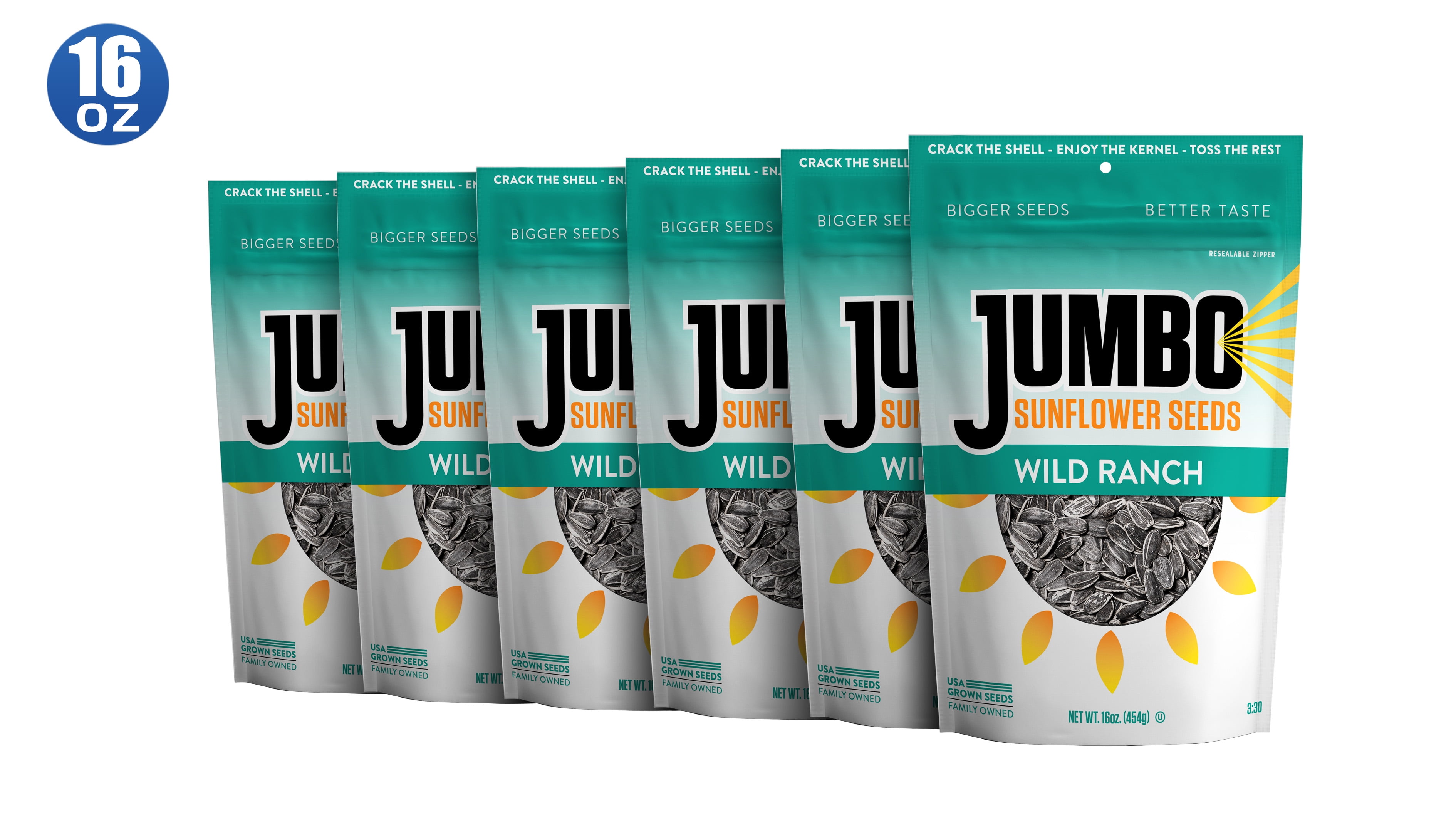 Klein Bros Jumbo  Sunflower Seeds, 16 oz