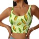 thumbnail image 1 of Balery Fresh Corn Sujetadores deportivos con espalda cruzada para mujer, acolchados, sin costuras, de alto impacto, ideales para yoga, gimnasio, entrenamiento y fitness.-X-Large, 1 of 8