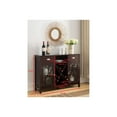 thumbnail image 2 of Room Designs Buffet / Wine Rack Dark Cherry Transitional Rectangle, 2 of 3