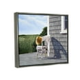 thumbnail image 5 of Stupell Industries Seaside Porch Landscape Rural Grassland Hills Painting Luster Gray Floating Framed Canvas Print Wall Art, Design by Tom Mielko, 5 of 5