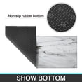 thumbnail image 7 of Kitchen Rugs and Mats Non Skid Washable White and Black Marble Kitchen Mat and Rug Set,Floor Cushion Waterproof Rug,Rubber Backed Area Rugs for Kitchen Laundry, 7 of 7