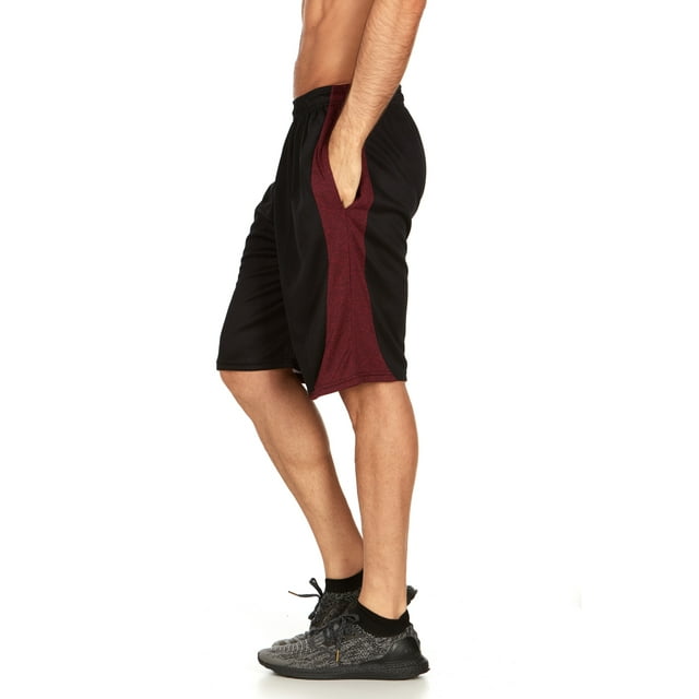 DARESAY Mens Athletic Shorts with Pockets, Workout Active Performance