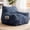 Blue, variant on Peispie Giant Bean Bag Chair for Adults, Wide Seat Comfy Corduroy Floor Sofa with Armrests, Shredded Memory Foam Lazy Lounger, Oversized Gaming & Reading Chair for Bedroom 400LBS, Light Grey