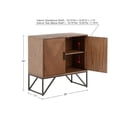 thumbnail image 3 of INK+IVY Modern Krista Accent Cabinet with Brown Finish II130-0406, 3 of 5