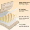 thumbnail image 6 of MARNUR Electric Throw Blanket 50"x60", Faux Fur Heated Throw, 6 Heating Levels, 4 Hours Timer, Khaki, 6 of 14