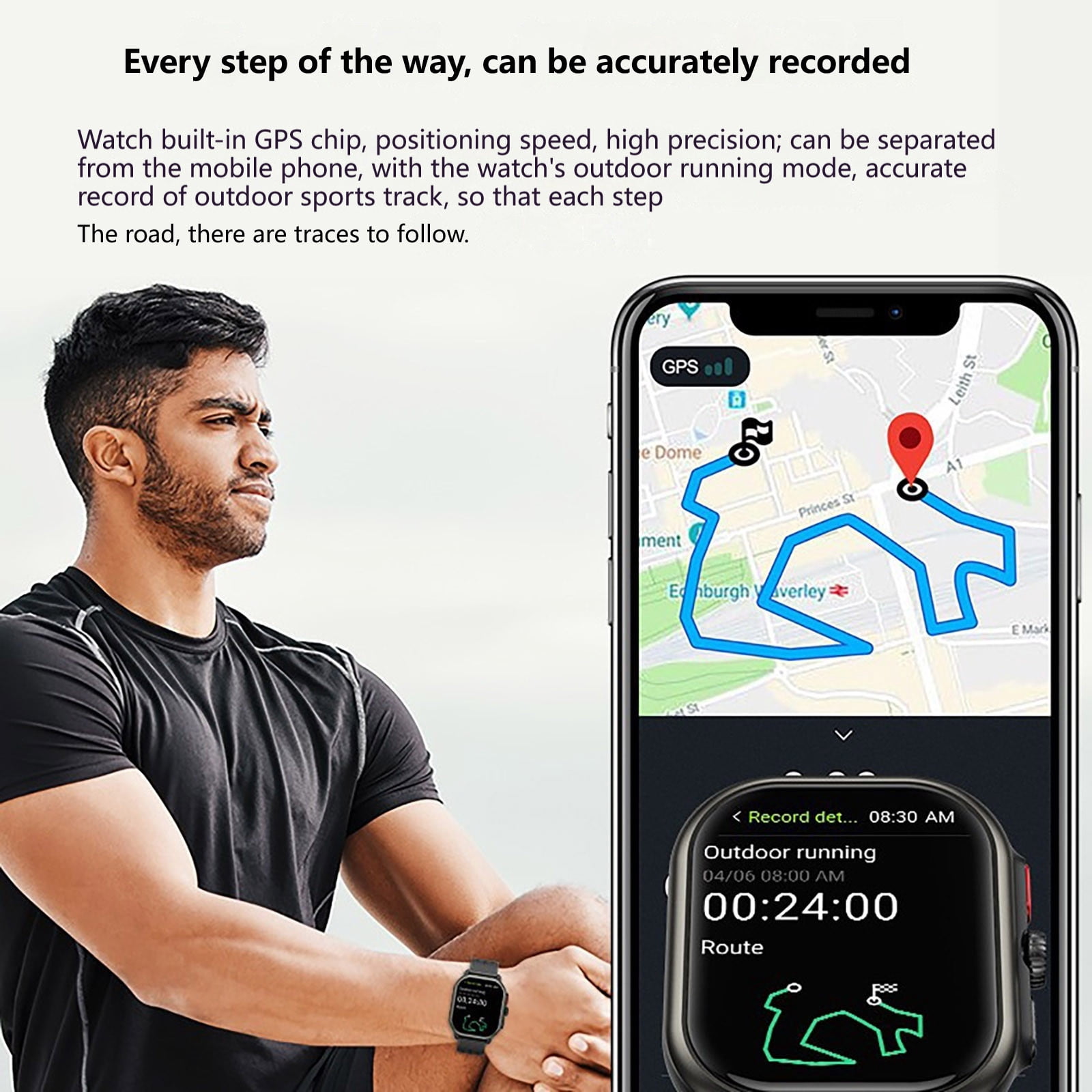 AZXY Smartwatch,Smart Watch for Android,Fitness Smart Watches,Bluetooth Sports Touchscreen Health Smart Watches for Women Men,Waterproof Fitness Trackers with Call Talk Music,White