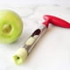 thumbnail image 3 of Herramienta para quitar el corazón de manzana de alta calidad: fácil de usar y limpiar, núcleo de manzana resistente con punta dentada, núcleo de acero inoxidable para manzanas y peras, una sola fruta (rojo) ER, 3 of 5