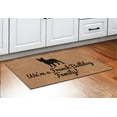thumbnail image 3 of ThisWear Frenchie Mom We're A French Bulldog Family New Home Decor Doormat Simulated Coir, 3 of 3