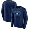 Men's Fanatics Branded Navy Colorado Avalanche Classic Move Pullover Sweatshirt