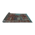thumbnail image 2 of Ahgly Company Indoor Square Oriental Light Blue Modern Area Rugs, 4' Square, 2 of 4