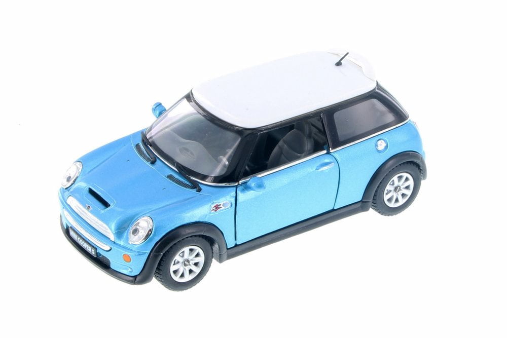 Silver  Mini Cooper S Convertible, 5089 Diecast Metal Car Toy Scale 1/28 