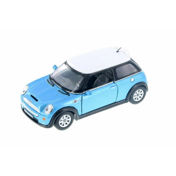 MINI Cooper S Hard Top, Blue - Kinsmart 5059SD - 1/28 Scale Diecast Model Toy Car (Brand New but NO BOX)