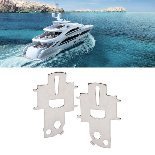 Outil de Clé de Gaz pour Bateau, Clé de Plaque de Pont Polyvalente Multifonction Résistante à l'Érosion 2 Pcs pour Réservoir d'Eau et de Carburant