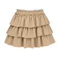 thumbnail image 3 of yillto Womens Shorts Skirts Ruffle High Waist Wide Leg Loose Shorts Summer Lightweight Flowy Shorts, 3 of 7
