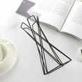 thumbnail image 4 of Tabletop Air Plant Holder Holder Huegue Design Geométrico Soporte Oficina Piña Rack Pote Contenedor Decoración Suministros Hogar Blanco Speravity HA011507-02, 4 of 7
