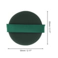 thumbnail image 2 of Unique Bargains 1 Pc Round Powder Puff for Travel Dressing Tables Green Hydrophilic Polyurethane, 2 of 5