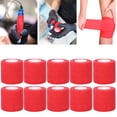 thumbnail image 3 of Bandage Rouleau, Bandage Élastique Auto-Adhésif Jetable Haute Friction pour Rouge, 3 of 7