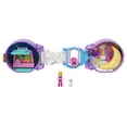 thumbnail image 2 of Polly Pocket Pajama Party Sleepy Pets Compact, Travel Toy with Micro Doll & Sheep Figure, 2 of 6