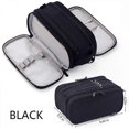 thumbnail image 1 of Veeki Big Capacity Pencil Case Large Storage Pencil Bag Pouch For Boys Girls College School Students Adults Office Supplies Stationery Organizer, 1 of 4