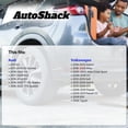 thumbnail image 2 of AutoShack Rear Brake Rotors for Volkswagen & Audi, Atlas 2018-2025 Atlas Cross Sport 2020-2025 Q3 2019-2025 GTI 2015-2025 CC 2009-2017 Tiguan 2025, AWD FWD L4 2.0L V6 3.6L - 12.2" (310 mm), 9-Lug, 2 of 4