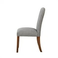 thumbnail image 2 of Cterwk 2 Pack Fabric Seat Side Chair with Wood Frame, Armless Dining Chair for Dining Room, Living Room, 2 of 7