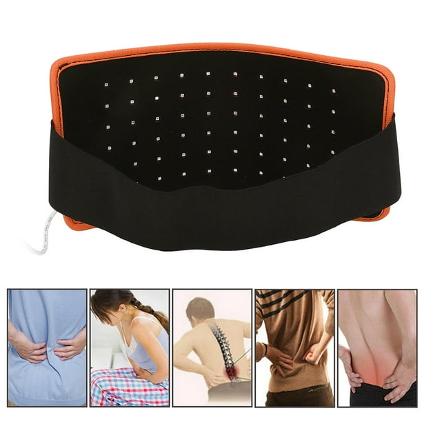 Red Light Therapy Pad 60pcs Light Chips Infrared Light Therapy Belt Device Muscle Pain Relief Red Light Wearable Wrap For Back