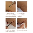 thumbnail image 4 of Skin Wax Kit 2-Piece, #01, 1 Sethallowmas Makeup Wax for Special Effects Fake Scar Skin Body Painting Wax Set, Easter Mother'S Day Gift Makeup Organizers, 4 of 5