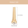 thumbnail image 3 of HEANUJJ 6pcs Acoustic Guitar Bridge Pins Replacement Parts Cylindrical Design and Easy to Install, 3 of 6