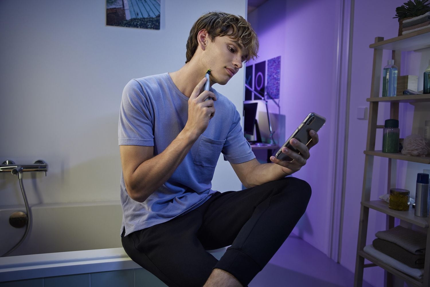 OneBlade First Shave handle, QP1324/20, ONEBLADE