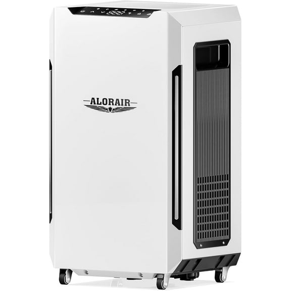 ALORAIR  Dehumidifier, 120 PPD Commercial & Industrial Dehumidifier Fit for 1,500 Sq.Ft. Spaces with Pump SLGR Tech for Bedroom, Basement, Bathroom, Garage, Home Moisture Remove