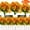 Orange, variant on Sinhoon 8 Bundles Artificial Daisy Flowers UV Resistant Outdoor Decoration-Spring Decor Faux Plastic Greenery Shrub Plant Indoor Outside Hanging Planter Home Garden Window Box Décor(White)
