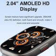thumbnail image 3 of Smart Watch AMOLED Display Sport Smartwatch para teléfono Android iOS (negro), 3 of 7