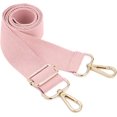 thumbnail image 1 of correa ancha para bolso de hombro, correa de repuesto ajustable con ganchos giratorios de metal (negro)-rosa- Computadora Computadora Computadora portátil, 1 of 5