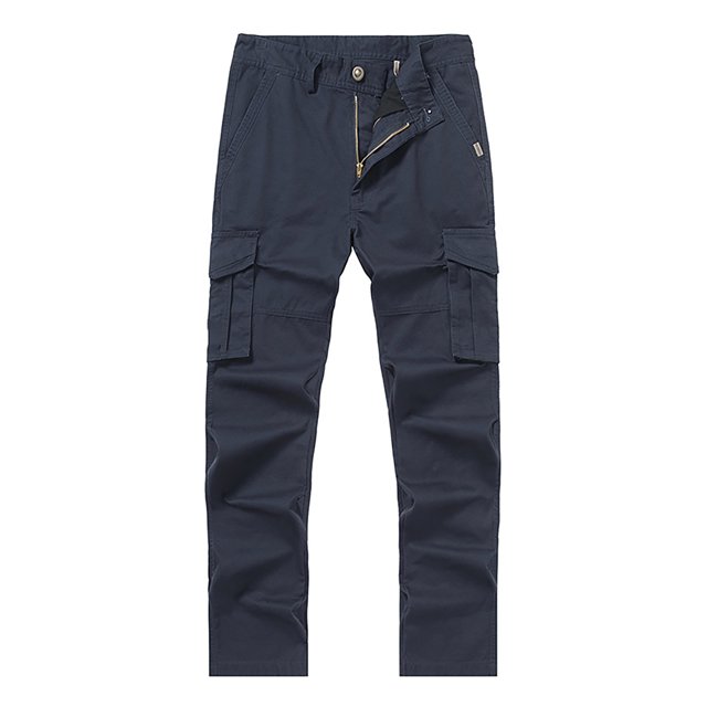 Zszcpp High Waisted Pants Men'S Spring Autumn Large Size With Pockets Straight Outdoor Cargo Lounge Trousers Casual Trouser