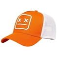 thumbnail image 1 of MIASHUI Baseball Cap for Men Women Adjustable Embroidered Casual Sunshade Hat,Orange, 1 of 3