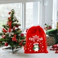 thumbnail image 4 of FastXmas Christmas Red Bags Decorations Merry Christmas Candy Bags Santa Claus Snowman Reindeer Xmas Bags with 5.9*7.8 Inch Gift Bags Bulk Pack for Mugs,Apple,Candy for Christmas Wedding Party Favors, 4 of 6