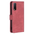 thumbnail image 3 of For vivo Y20 Magnetic Clasp RFID Blocking Anti-Theft Leather Case with Holder & Card Slots & Wallet(Red), 3 of 3